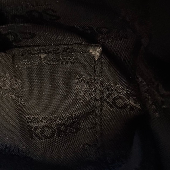 Michael Kors Fulton Black Python Embossed Leather Hobo Shoulder Bag - Picture 6 of 10